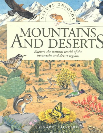 Mountains and deserts / Gerard Cheshire ; illustrated by Peter Barrett.