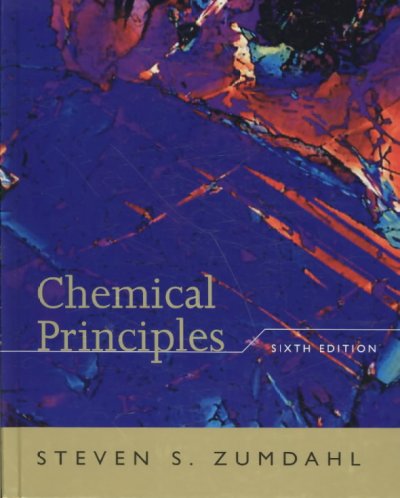 Chemical principles / Book{BK} Steven S. Zumdahl.